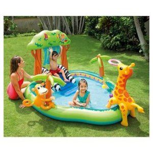 Intex Inflatable Jungle Kids Pool Center